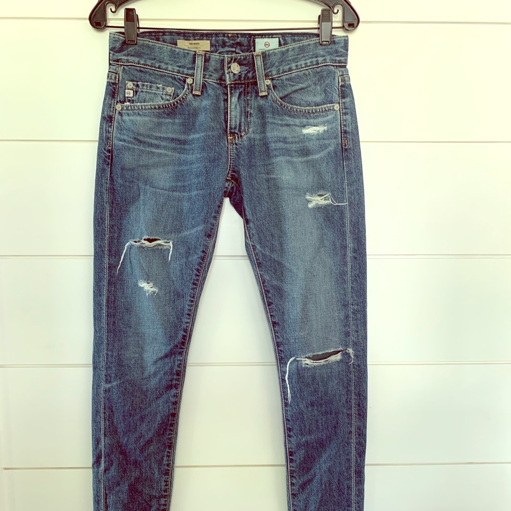 AG Distressed Jeans